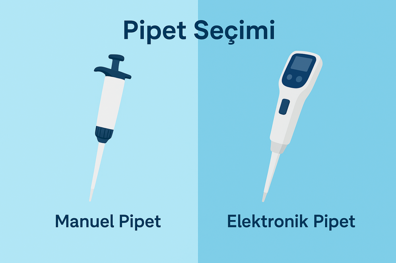 Pipet Seçimi: Manuel ve Elektronik Pipet Arasındaki Farklar