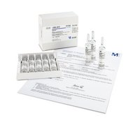MERCK 114660 Iron Test in freshwater and seawater Method: colorimetric with color card 0.05 - 0.1 - 0.2 - 0.4 - 0.6 - 0.8 - 1.0 mg/l Fe²