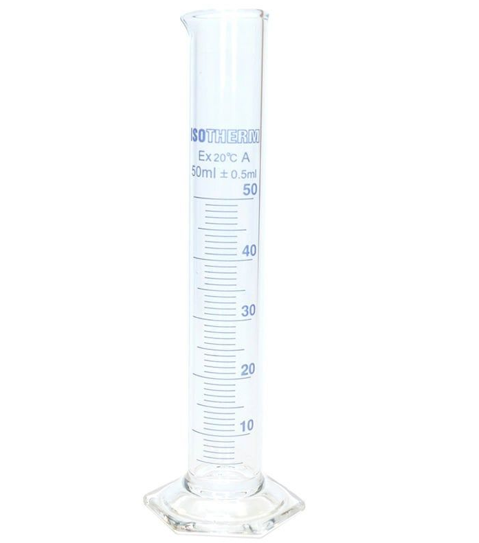 Cam Mezür 100 ml - Uzun Form - Dereceli Silindir