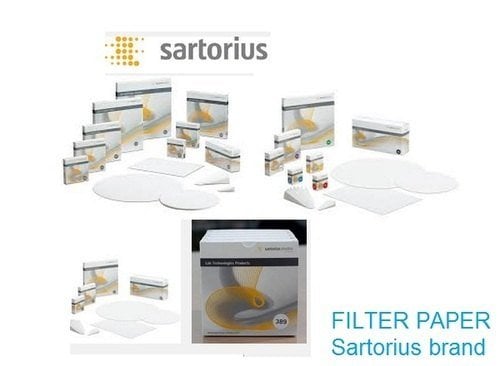 Sartorius FT-3-102-125 Quantitative Filter Paper, Grade 389, 125 mm