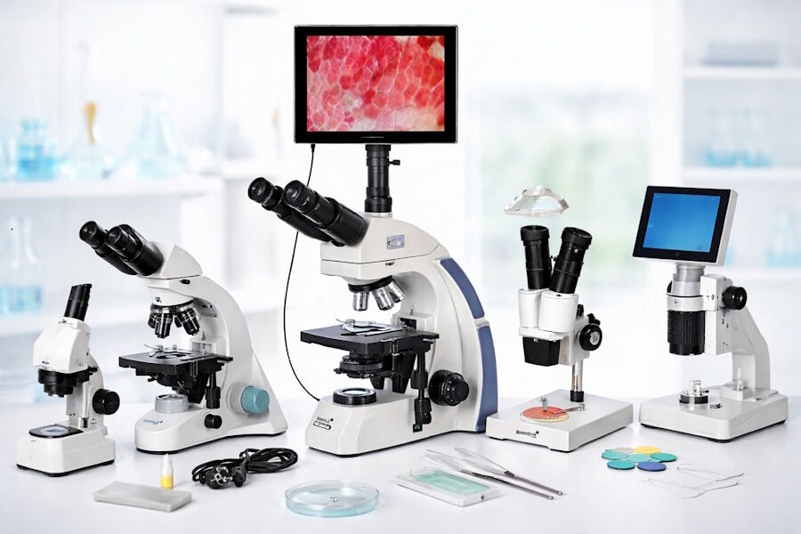 Mikroskop Modelleri ve Fiyatları | Dijital, Stereo, Trinoküler Mikroskoplar