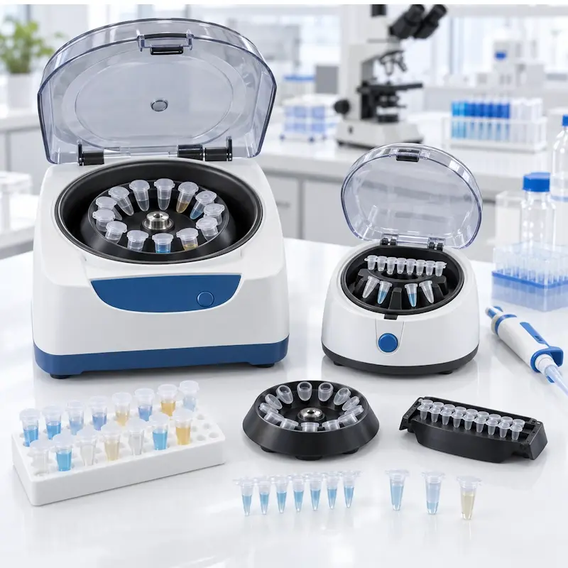Mikro ve Mini Santrifüjler: Mikrotüp ve PCR Uygulamaları