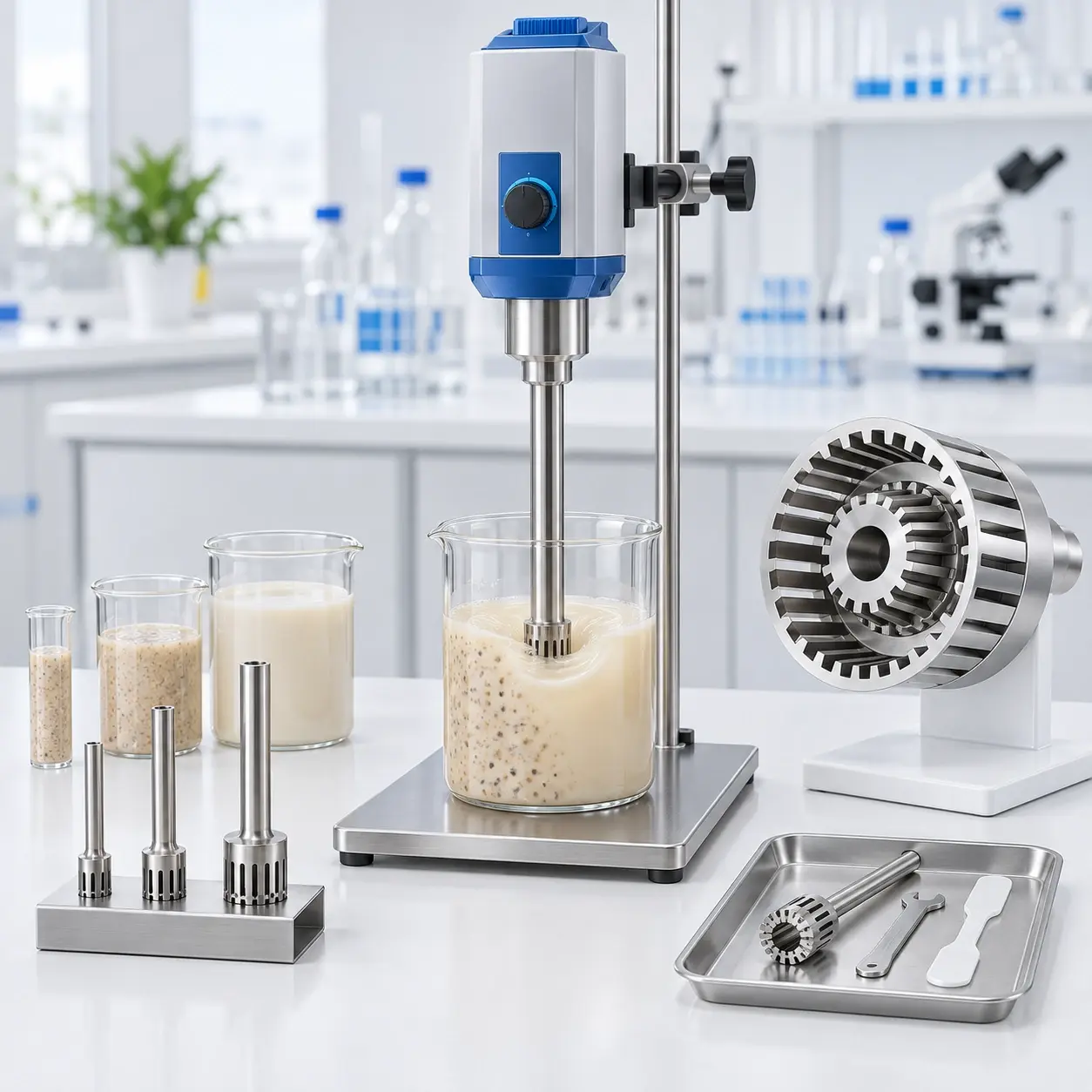 Homojenizatör Nedir? Rotor-Stator Prensibi ve Seçim Rehberi