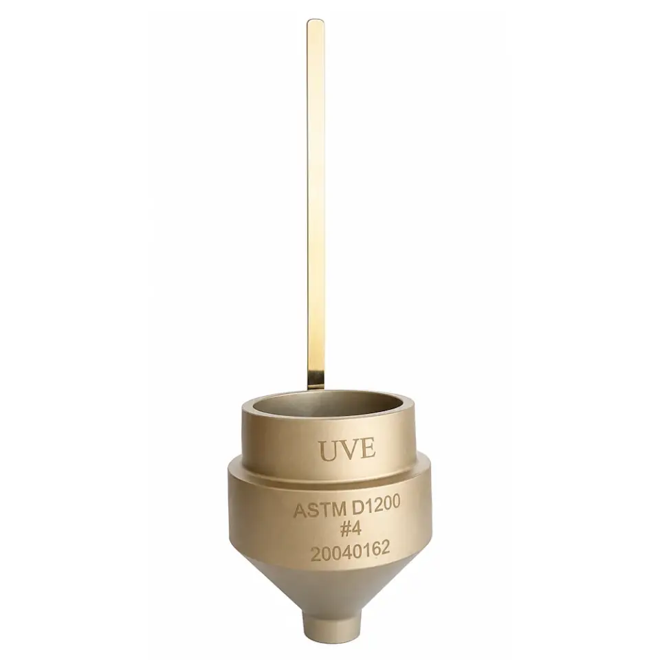Viskozite Akış Kabı ASTM D1200 Ford Cup 2 Kulplu Akış Kabı - (2,53mm & 25-120 cSt)