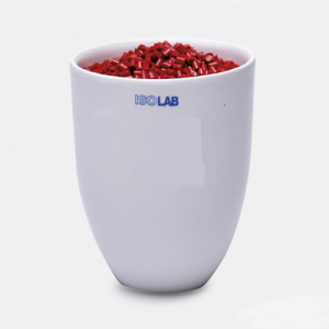 İSOLAB 038.14.H46 kroze - porselen - uzun form - çap 46x58mm 50 mL