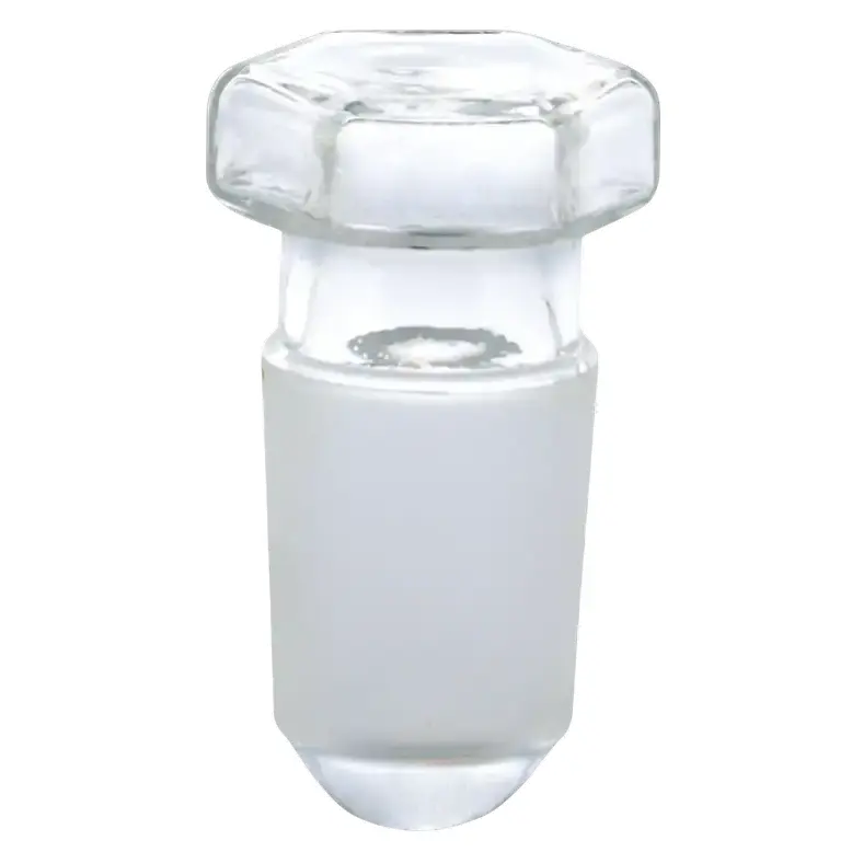 ISOLAB  Tıpa - Cam - Şeffaf - Hexagonal Kapaklı - Ns 10/19