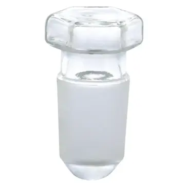 ISOLAB  Tıpa - Cam - Şeffaf - Hexagonal Kapaklı - Ns 14/23