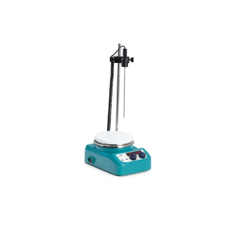 ISOLAB  Karıştırıcı - Manyetik - Isıtıcılı - 550 C - Lcd Göstergeli