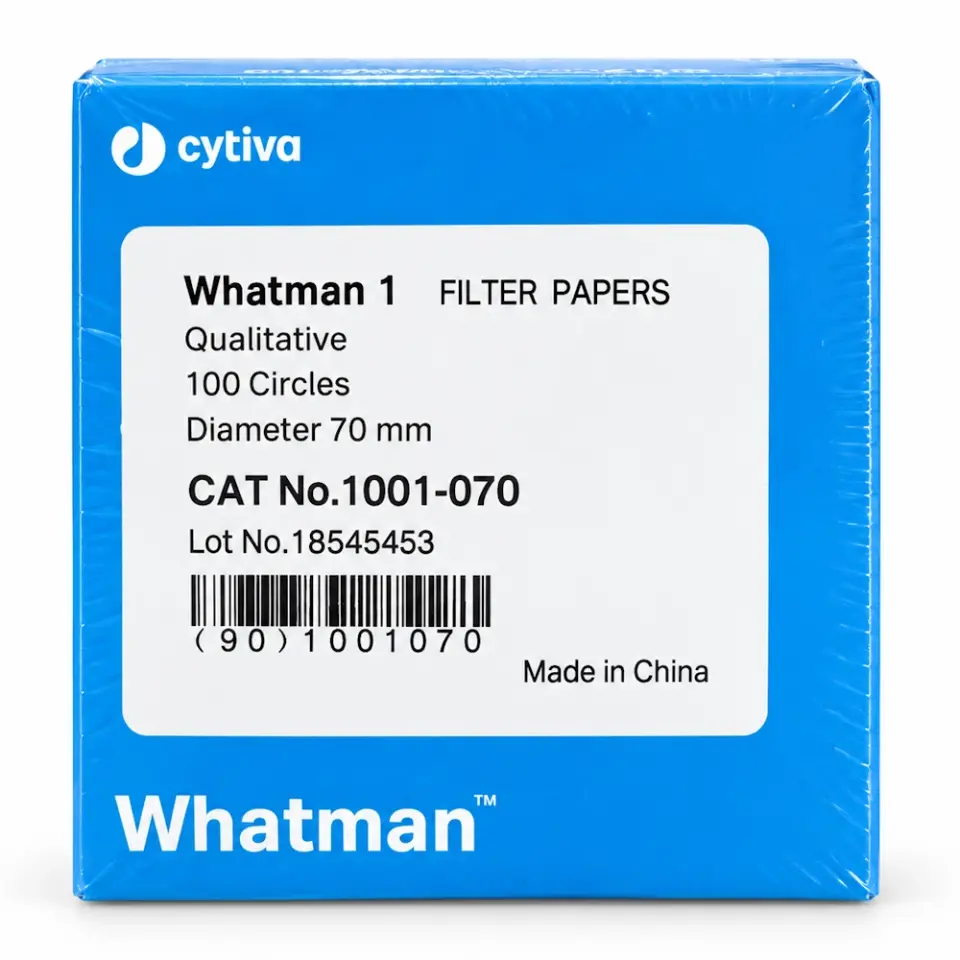 Whatman 1001-070 Grade 1 Kalitatif Filtre Kâğıdı 70 mm, 100 Adet