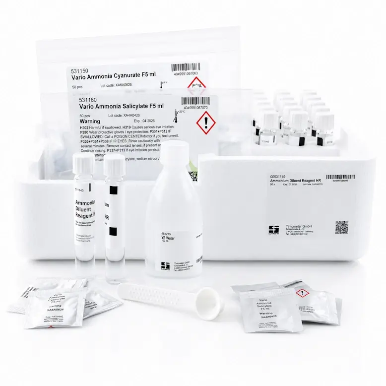 Lovibond Ammonia HR Tube Test 50 Adet/Kutu