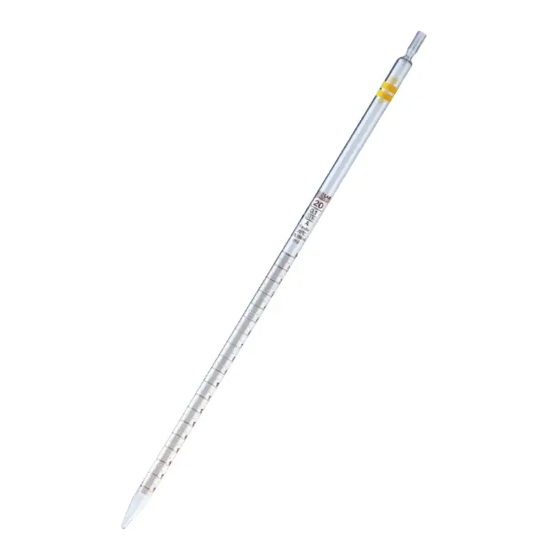 ISOLAB  Pipet - Cam - Dereceli - A Kalite - Amber Skala - 25 Ml