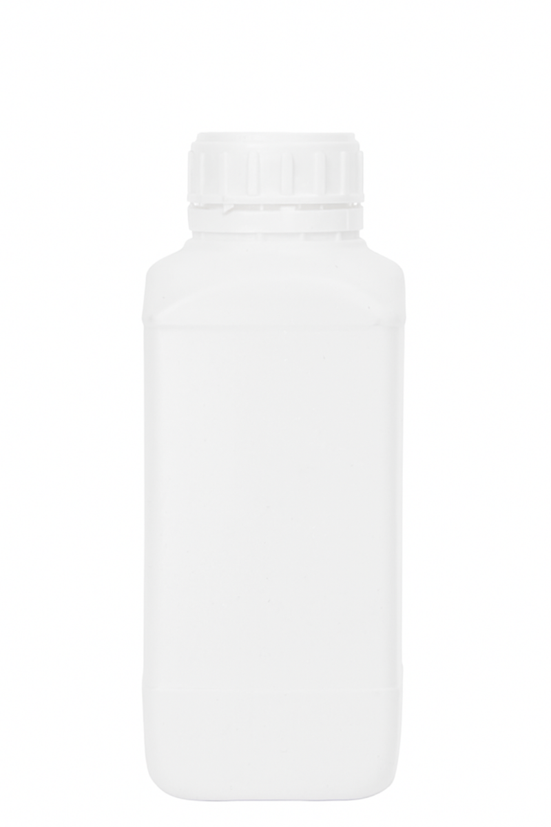 Plastik Kare Şişe 1000 ml – HDPE Numune Şişesi
