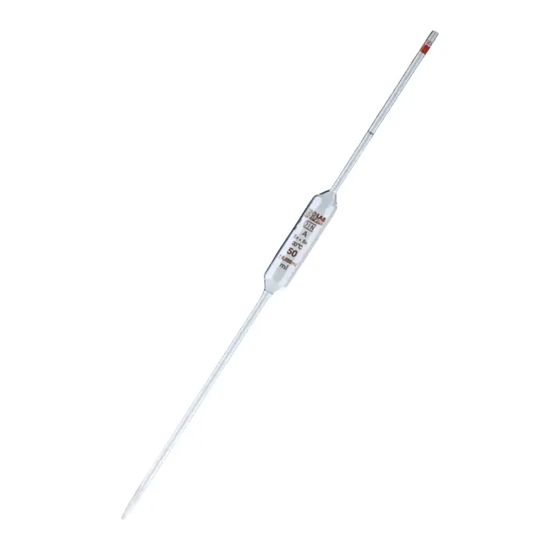 ISOLAB  Pipet - Cam - Bullu - A Kalite - Amber Skala - 5 Ml