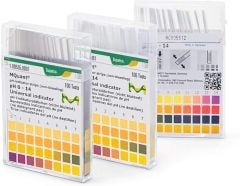 Merck 109535 pH Kağıdı pH 0 - 14   pH-İndikatör Şeriti Evrensel İndikatör McolorpHast™ 100 Adet/Kutu