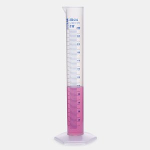 ISOLAB Mezür - Uzun From - P.P - B Kalite - Mavi Skala - 50 ml 1 Adet