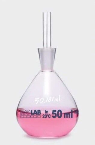 ISOLAB 023.02.050 piknometre - kalibreli - 50 ml (1 adet)