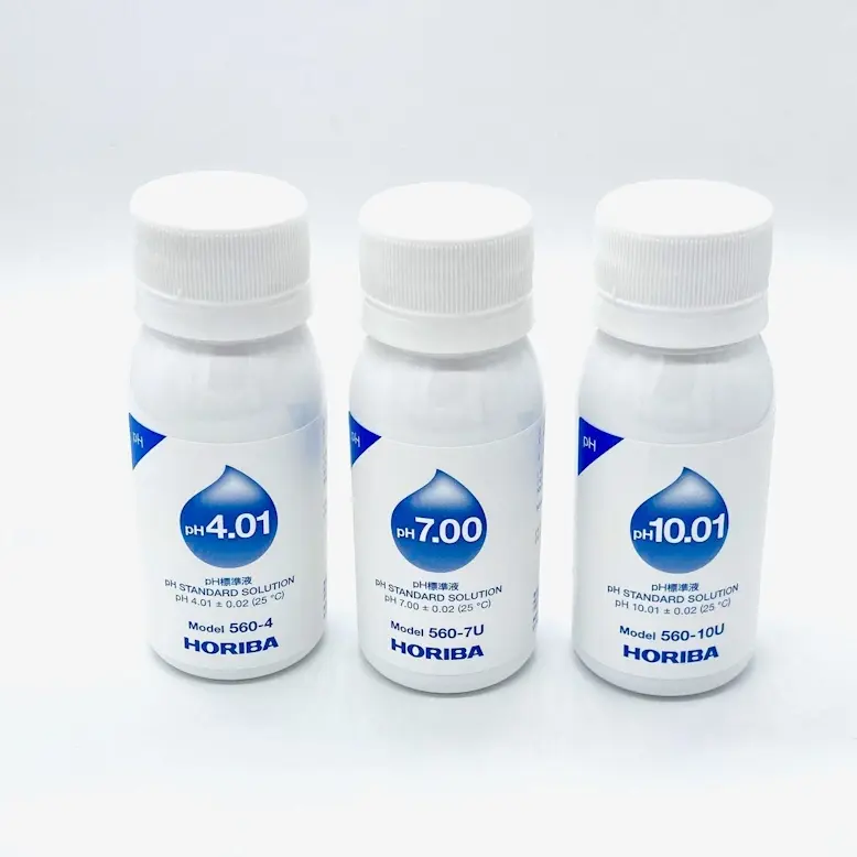 Horiba 560-P Tampon Çözeltiler pH 4.01, 7.00, 10.01  - 60 ml