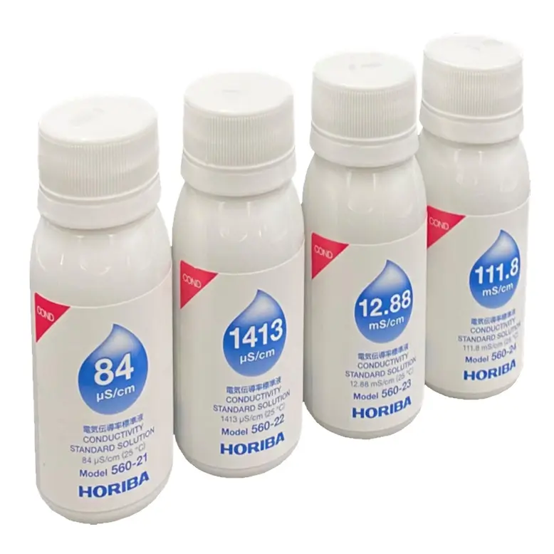 Horiba 560-C 84uS/cm, 1413 uS/cm, 12,88 mS/cm, 111,8 mS/cm - 60 ml