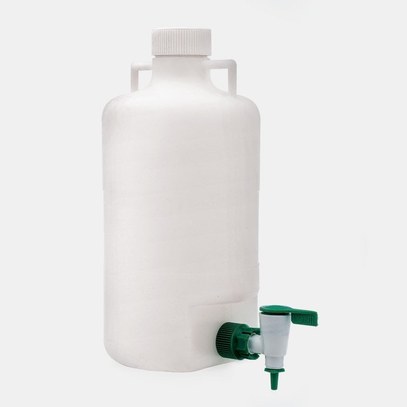 İSOLAB 062.28.910 bidon - asipratör - musluklu - P.P - 10 lt