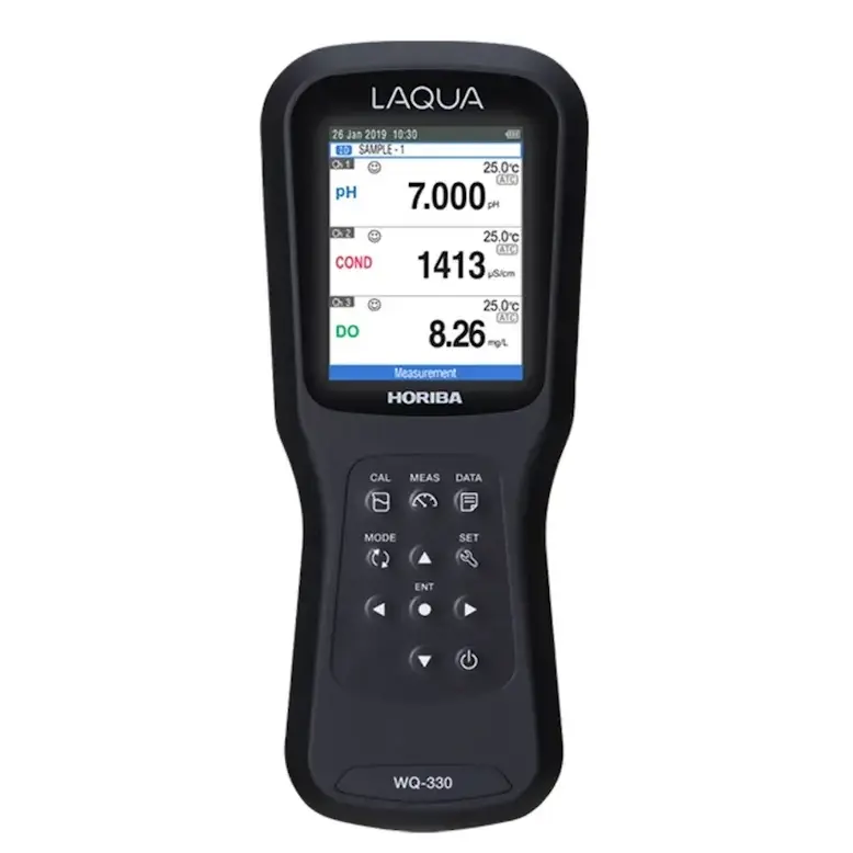 HORIBA LAQUA WQ-320-K Portatif Multiparametre Ölçer pH/ORP/EC/DO - Çift Kanallı