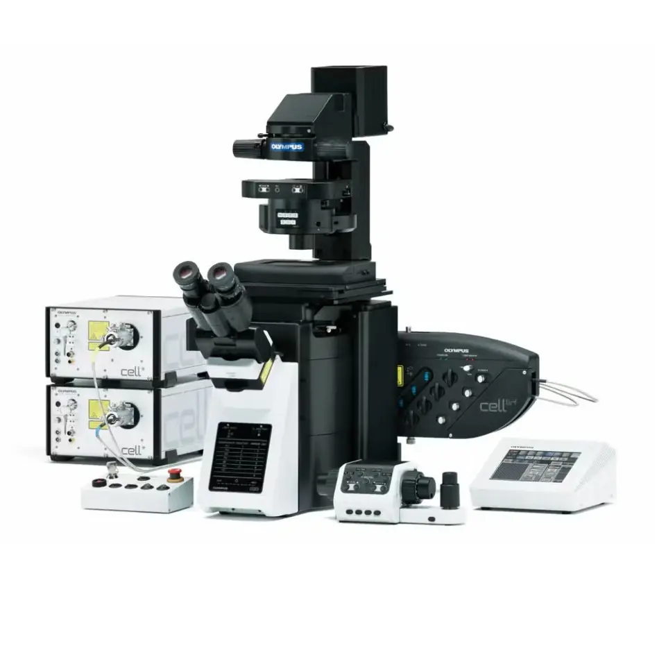 Olympus IXplore IX83 SpinSR Süper Çözünürlüklü Ters Mikroskop  – 120 nm XY Çözünürlük