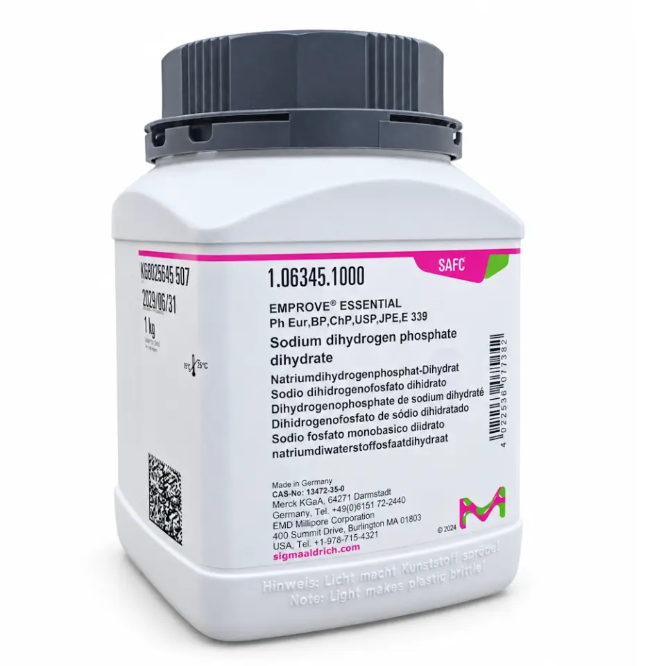 Merck 106345 Sodium Dihydrogen Phosp. Emprove
 1 Kg