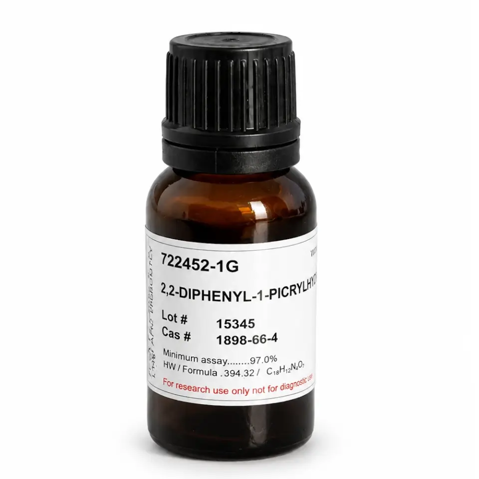Afg Bioscience 2,2-Diphenyl-1-picrylhydrazyl (DPPH) 1898-66-4  1 gr