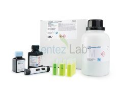 Merck 100858 Calcium Cell Test Method photometric 10 - 250 mg/l Ca 14 - 350 mg/l CaO 25 - 624 mg/l CaCO₃ Spectroquant 25 Test
