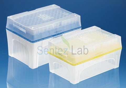 Pipet Ucu, Kutulu Filtreli, Sarı, Dna-, Rnase-Free, Steril 5-100 ul
