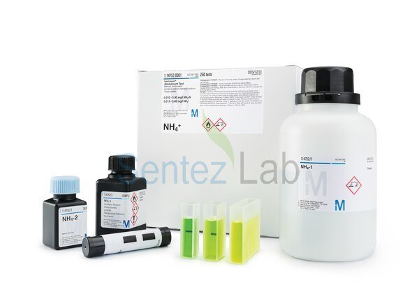 Merck 100597 Chlorine Cell Test Free and Total Chlorine Method photometric DPD 0.03 - 6.00 mg/l Cl₂ Spectroquant 200 Test