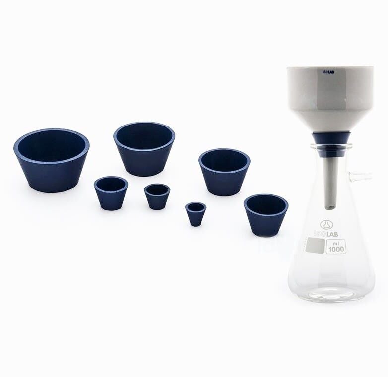 Büchner Hunili Vakum Filtrasyon Seti – 90 mm / 1000 mL