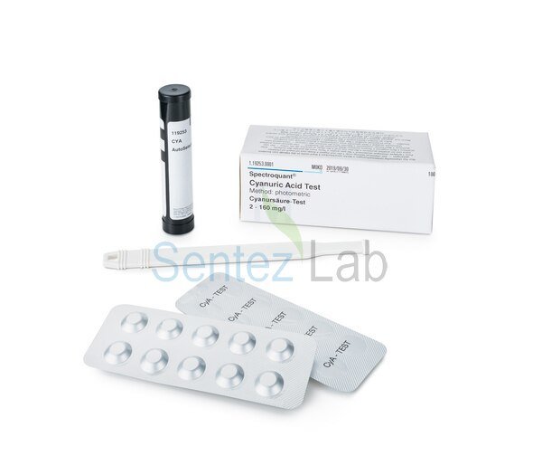 Merck 119253 Cyanuric Acid Test Method photometric 2 - 160 mg/l Spectroquant 100 Test