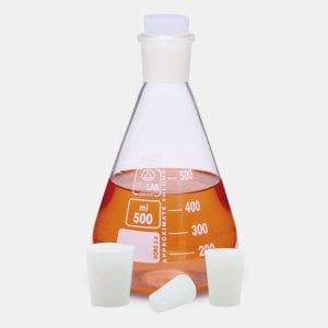 İSOLAB 051.22.012 tıpa - silikon - 29.0 x 35.0 mm çap - 30 mm H