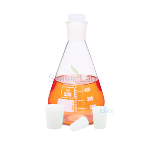İSOLAB 051.22.014 tıpa - silikon - 36.0 x 44.0 mm çap - 40 mm H
