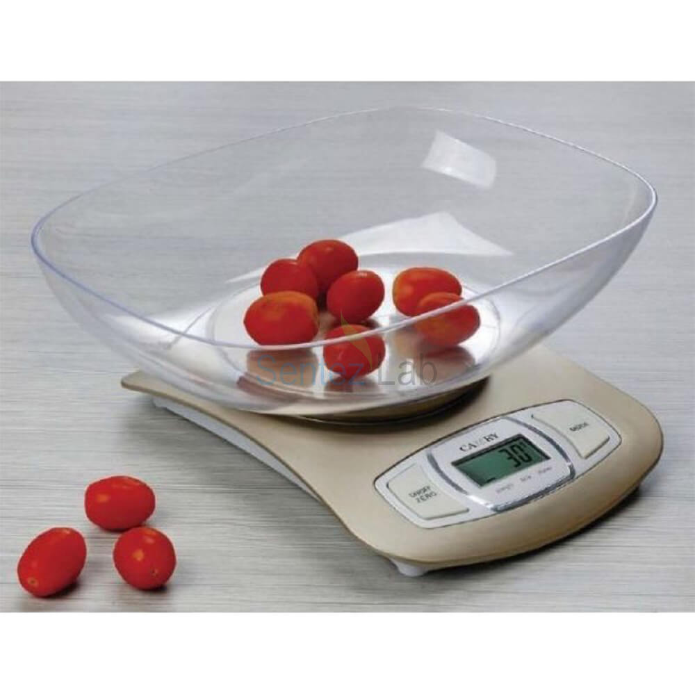 EK 3650 Geniş Kefeli Mutfak Terazisi- Hassasiyet: 1 gr. Max: 5 kg.