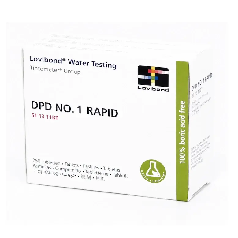 Lovibond DPD No.1 RAPID Test Tableti 500 Adet