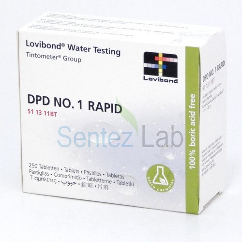 Lovibond DPD No.1 RAPID Test Tableti 500 Adet