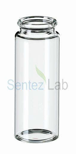 25ML SNAP CAP VİAL ND22, 65 X 26MM, CLEAR GLASS, 3RD HYDROLYTİC CLASS 1000/pk