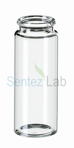 25ML SNAP CAP VİAL ND22, 65 X 26MM, CLEAR GLASS, 3RD HYDROLYTİC CLASS 1000/pk