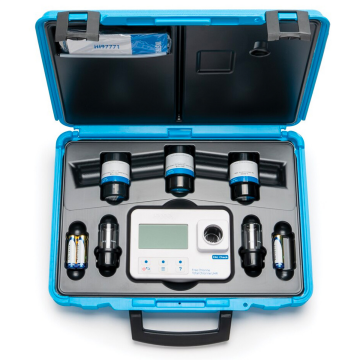 HANNA HI97771C Serbest Klor ve Ultra Yüksek Aralık Toplam Klor Portatif Fotometre - Taşıma çantası ve CAL Kontrol standartlarını içeren kit