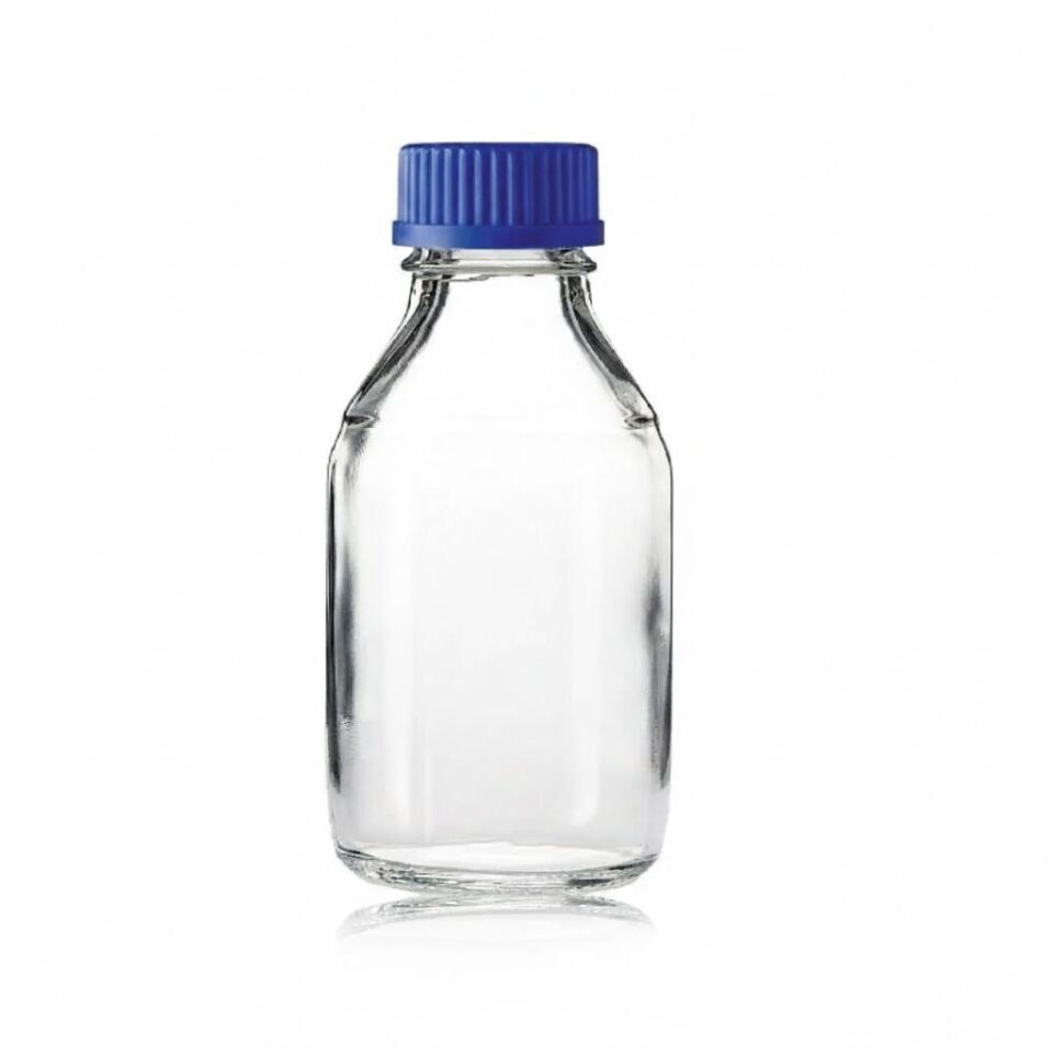Isotherm Cam Şişe 1000 ml - Vida Kapaklı Otoklav Şişe