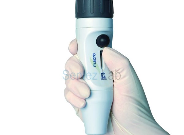 Brand Macro Pipet Pompası ( Manuel ) 0,1-200 ml Cam ve Plastik Pipetler İçin