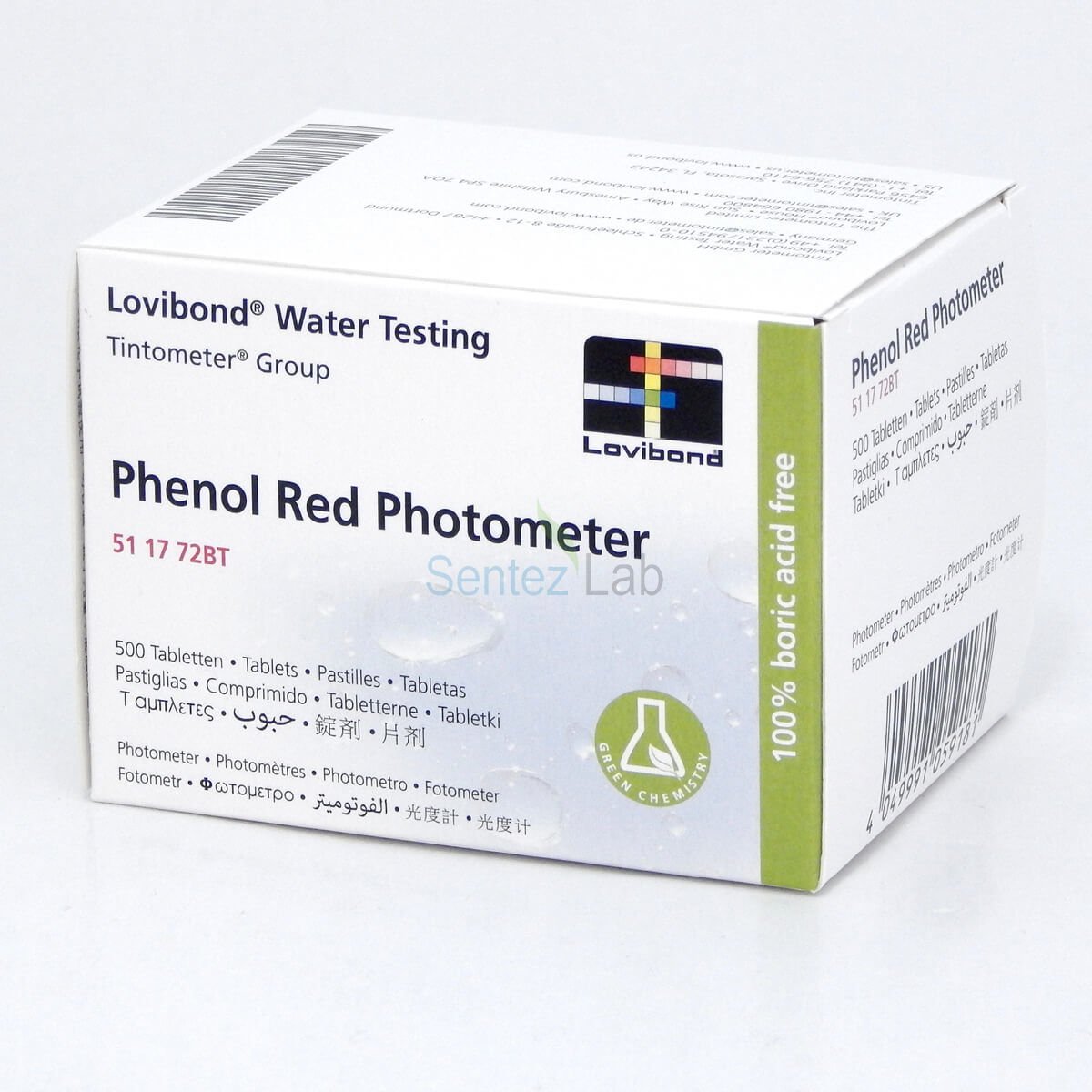 Lovibond Phenol Red Photometer Tablets (Pack of 500)