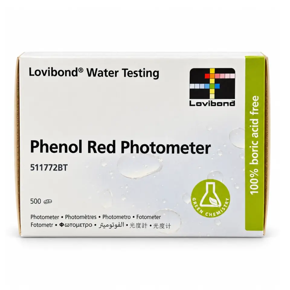 Lovibond Phenol Red Fotometre Tableti 500 Adet | pH
