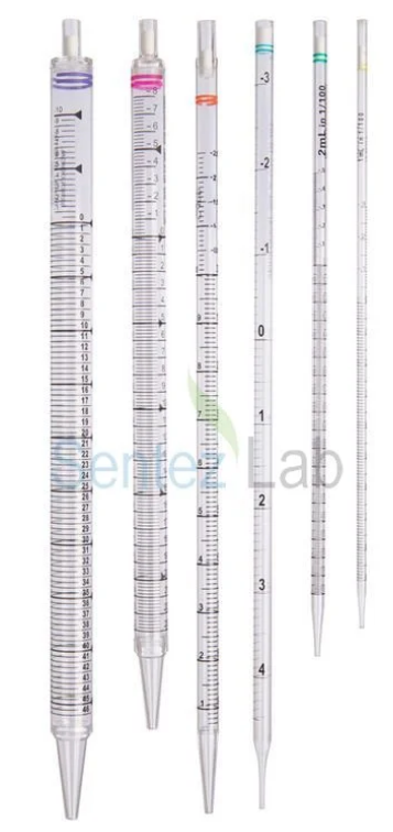 Serolojik Pipet – Plastik – Tek Kullanımlık - 25 ml – 50 Adet