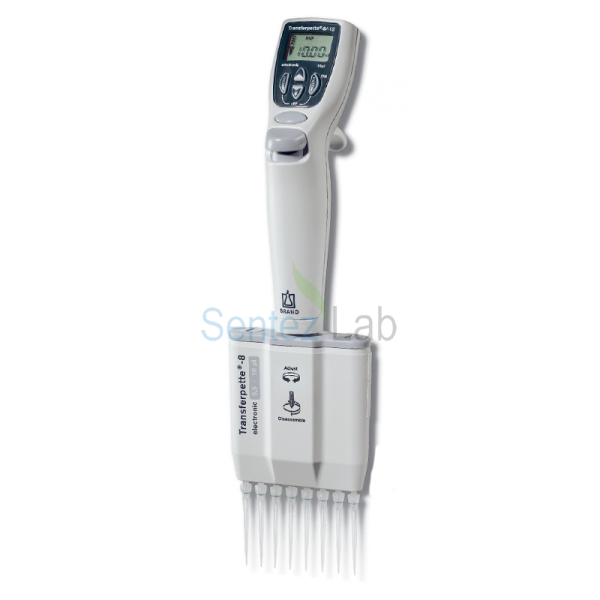 Brand Transferpette 8 Electronic Çok Kanallı Elektronik Pipet
