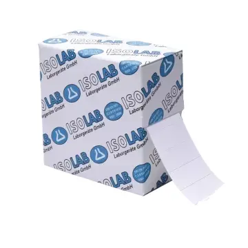 ISOLAB  Etiket - Dikdörtgen - 38 X 19 Mm - Beyaz - Cryo Kullanım  1000 Adet