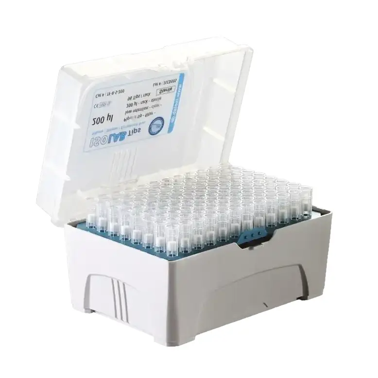 ISOLAB  Pipet Ucu - Filtreli - Şeffaf - 20 Ul - Uzun - Kutu - Low Retention - Steril 96 Adet