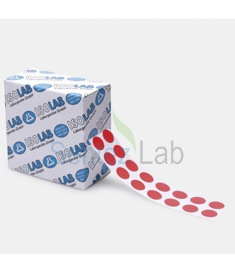 İSOLAB etiket - mikrotüpler için - 13 mm çap - beyaz (1000 etiket)