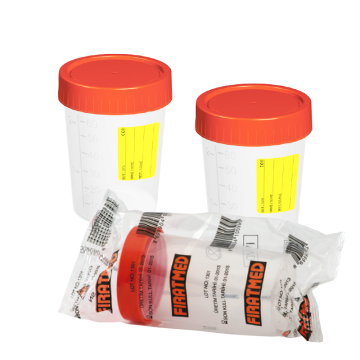 Fıratmed Pnömatik Sistem Steril İdrar Numune Kabı 100 mL – 300 Adet